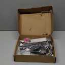 Bathroom Faucet Brushed Nickel Modern Waterfall Bathroom Sink Faucet with Single Handle Suitable for 1 or 3 Holes,Supply Deck Plate and Hose