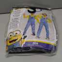 Bob Minions Costume for Kids, Official Minion Jumpsuit Outfit with Goggles and Hat, Classic Size Small (4-6)