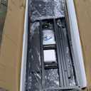 Kitchen Bakers Rack with Power Outlet,With pegboard Bakers Racks, Free Standing Kitchen Storage Shelf Rack, for Living Room, Dining Room, Coffee Bar(Black, 15.75x25.2x55)