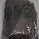 Biscaynebay Textured Fabric Square Tablecloth 90x90 Inch, Brown Water Resistant Card Table Cloth Folding Table Cover for Dining, Kitchen, Wedding and Parties etc. Machine Washable