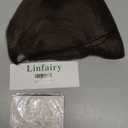 Linfairy Short Straight Cosplay Wig Halloween Costume Wig (Nature brown)