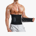 Men Waist Trainer Trimmer Tummy Control Compression Shapewear Body Shaper Sweat Belt Size 3XL