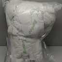 Ultra Soft Queen Size Mattress Topper - Viscose Made from Bamboo Pillow Top Mattress Pad for Back Pain Relief - Naturally Cooling for Hot Sleepers, Green