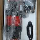 X-BULL 4500 lbs Winch 12V Electric Winch Kits with Fairlead, ATV/UTV Winch with Waterproof Synthetic Rope Winch with Wireless Remotes and Mounting Bracket