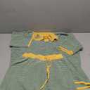 Tankaneo Womens Sweater Set 2 Piece Outfits Oversized 3/4 Sleeve V Neck Knit Tops High Waisted Shorts Lounge Sets, L