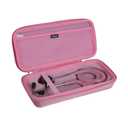 Hard Travel Case for 3M Littmann Classic III Monitoring Stethoscope (Pink)