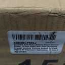 Soft Close Bottom Mount Drawer Slides 15 Inch Rails with Rear mounting Bracket Locking Devices Screws for Face Frame Or Frameless Application15 inch,6 Pair