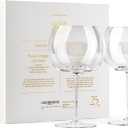 GLASSIQUE CADEAU Large 25 oz Copa de Balon Cocktail Glasses | Set of 2 | Big Crystal Balloon Goblets for Gin and Tonic, Sangria, Aperol Spritz, Limoncello Spritz, Hugo | Elegant Long Stemmed Glassware