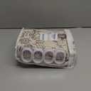 Farmhouse Floral Linen Shower Curtain, Vintage Brown Pattern Rustic Shower Curtains for Bathroom, Tan Taupe,72x78