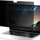 Privacy Screen for MacBook Air 15 Inch (2022-2026, M2, M3, M4, M5), Removable Matte Anti Glare Blue Light Protector Private Security Filter for 15.3 inch Mac Laptop Computer, 1-Pack