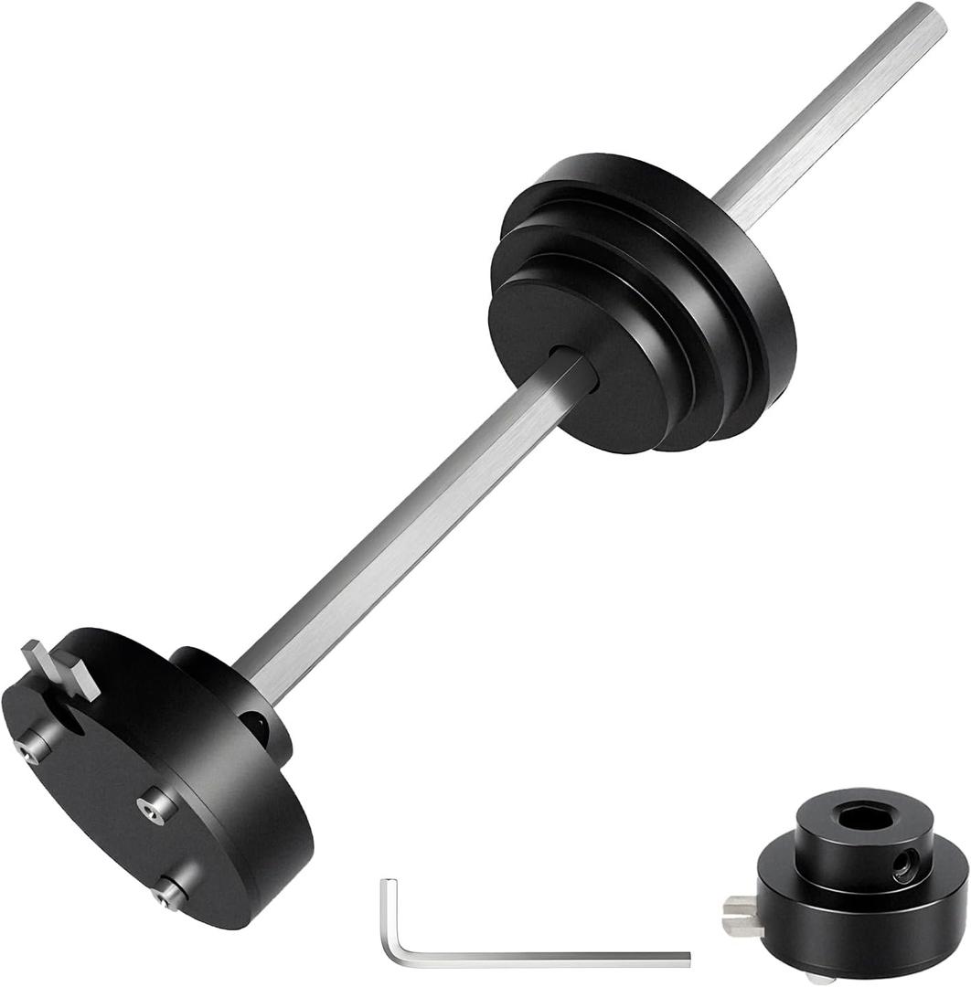 Inside Pipe Cutter for 1-1/2Inch and 2Inch Schedule 40 PVC/ABS Pipe Cutter Tool,7" Adjustable Cutting Depth,Cutter Plumbing Tool with Aluminum Alloy Body, Stainless Steel Shaft, Steel Blade (Black)