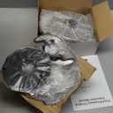 Homtone 16 Cup Food Processor Large, 9 Functions 7 Blades 3 Speeds for Shredding, Slicing, Making French Fries, Chopping Meat, Kneading Dough & Emulsifying, 600W, Red