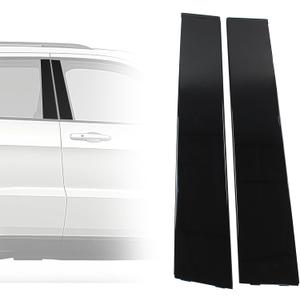 Front and Rear Passenger Side B Pillar Molding Trim Cover Applique for Jeep Grand Cherokee 2011-2021, Grand Cherokee WK 2022
