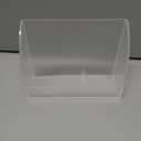 1 Pack 4 X 6 Index Card Holder Clear Acrylic Card Holder for Desk File Note Postcard Stand Index Cards Rack Acrylic Business Stand Postcard Display for Office Business Classroom(No Card)