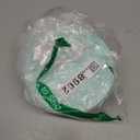 3 Peice Set Of Clear Glass Bowls With Blue Lids Clear Salad Bowls with BAP-Free Lids for Kitchen, Oven Microwave Dishwasher Safe