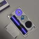 Electric Foot Callus Remover with 60 Pcs Sandpaper Discs - Electric Callus Remover for Feet,Pedicure Tool for Dead Skin (Purple)