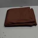 FOLINS&HOME Brown Round Tablecloth 90 Inch Waterproof Heavy Duty Wrinkle Free Polyester Fabric Circle Table Cloth Spillproof Washable Wipeable Circular Table Cover for Party, Banquet, Wedding, Dining