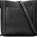 befen Genuine Leather Small Crossbody Bags for Women, Womens Cross Body Shoulder Purse Handbags with RFID Blocking Card Slots