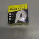 WINNOW Bulk Heavy Duty Nano Double Sided Tape (2 Rolls, 1.2"x120") - Industrial-Strength Adhesive for Student/Office/Classroom/Dormitory Facility Supplies Reusable & Removable Mounting Solution