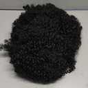 Afro Curly Wig with Bangs 12 Inches Synthetic Afro Wig for Women about 280g/Pcs Heat Resistant Black Short Kinky Curly Wigs for Daily Party,12 Inch, Black (1B)