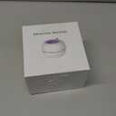 Zyntieu Portable Pacifier Sanitizer, UV Light Sanitizer Box, 99.99% Cleaned in 3 Minutes, 90 Disinfection Cycles, USB Rechargeable, Baby Pacifier Sanitizer On The Go (Large White)