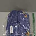 Pahajim Women Fashion Handbags set 4pcs PU Leather shoulder Bags Tote Bags Wallets Butterfly Chain Accessories (Blue)