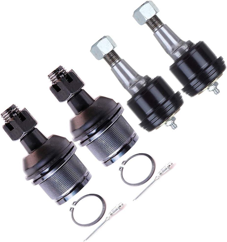 ECCPP 4pcs Front Lower Upper Ball Joint Fit 2003-2010 ffor Dodge Ram 2500/3500 2011-2013 for Ram 2500 2011-2014 for Ram 3500 -FIT 4WD ONLY K7467 K7448