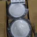 THELUX 200W UFO LED High Bay Light 30000LM IP65 5000K Daylight Super Bright Commercial High Bay LED Shop Lights for Warehouse Garage Factory Workshop Barn Gym with US Plug Cable & Safe Rope 10Pack