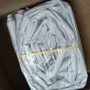 White Tarp 30x50 Feet, 10 Mil Thick Waterproof Poly Tarps