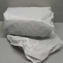 KAMPKEEPER Canopy Replacement Top Cover Roof for 10x10 Peak Pole Straight Leg Canopy Tent,PU-Coated 500D Polyester UV Waterproof,for Outdoor Commercial Garden Patio Sun Shade(Top Only) (White)