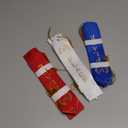 48PCS Award Ribbons, Medal Ribbons for 1st, 2nd, 3rd Place, Event Card & Rope Included, Perfect for Competitions, Sports Events, School Challenges, Vibrant Blue, Red, and White