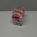 2 x 36 Pcs Valentine Heart Shaped Ornaments, Rose Gold Silver Pink Red Heart Ornaments for Mother's Day Christmas Wedding Anniversary Valentines Day Hanging Decorations