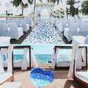 2 x 3000 Pcs Rose Petals, Rose Petals for Wedding, Artificial Flower Petals (Blue)