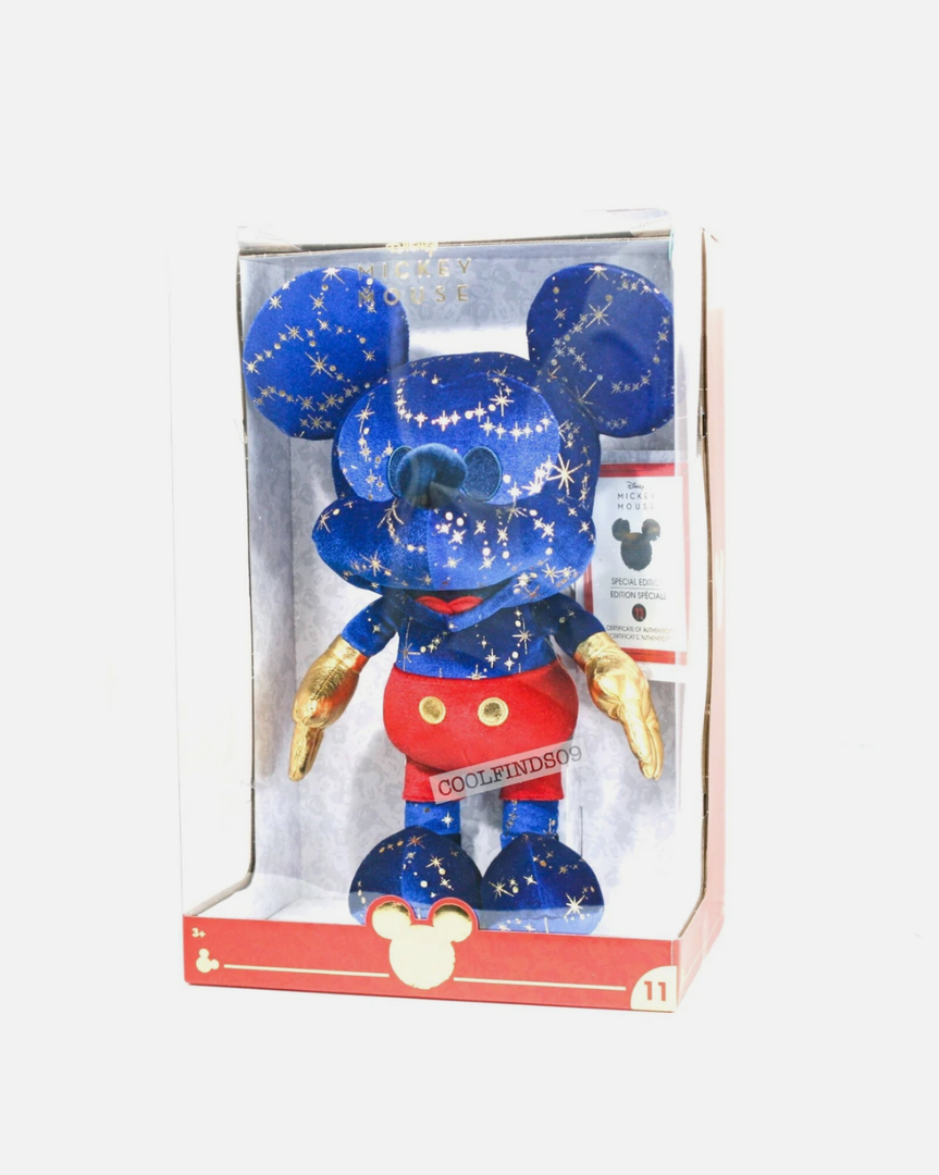Disney Year of the Mouse November Fantasia Mickey Mouse Plush Limited Edition