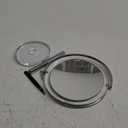 Auxmir 1X/ 30X Magnifying Mirror, Makeup Mirror with Tweezer, 6.8'' Double Sided Round Vanity Tabletop Mirror, 360 Rotation Portable for Dressing Table Desk Bathroom Bedroom Travel, Clear