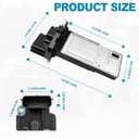 Mass Air Flow Sensor Compatible with Buick, Cadillac, Chevy and GMC Vehicles 2012-2022, Enclave, Escalade, Impala, Silverado 1500, Sierra 1500, Tahoe, Yukon and More, Replace OE 23262343