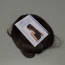 BARSDAR Chocolate Brown Straight Wrap Ponytail Extension - 20 Inch Long Straight Wrap Around Ponytail Hair Extensions for Women, Synthetic Clip in Brown Pony Tails Hairpieces Daily