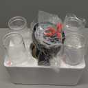 Wall Sconces Set of Two, Hardwired Brown Bathroom Sconces Wall Lighting with Clear Glass, Modern Sconces Wall Decor Set of 2 Bathroom Light fixtures for Mirror Hallway (Bulbs Not Included)