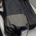 ALPHA CAMP Oversized Camping Folding Chair, Heavy Duty Support 450 LBS Steel Frame Collapsible Padded Arm Chair with Cup Holder Quad Lumbar Back, Portable for Outdoor