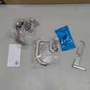 Umbra Twilight Double Curtain Rod Set  Wrap Around Design Ideal for Blackout or Room Darkening Panels, 66 to 144 Inches, Nickel