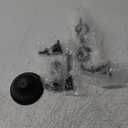 Rely+ 3 Arm Candelabra - 10 Inch Tall Matte Black Tapered Candle Holder - Elegant Candle Stands and Candlesticks Holders for Home Decor - Fits 3/4-Inch-Thick Candles