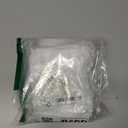 PerKoop 50 Pcs Baptism Satin Gift Bags with Drawstring 4 x 6 Inch Religious Gift Bags Cross Candy Jewelry Pouches for Baptism Christmas Nativity First Communion Party Favor(White, Greenery)