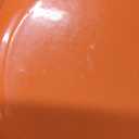 3 Quart Enameled Cast Iron Braiser, Non Stick Enameled Cast Iron Skillet with Lid, Dutch Oven Skillet with lid up to 500F for Oven, Stove, Grill, Shallow Dutch Oven for Cook, Bake (Orange)