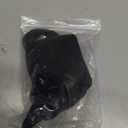 Seyezo Dog Muzzle, Soft Breathable Muzzle for Small Medium Large Dogs, Air Mesh Nylon Muzzle Cover Prevent Biting Barking Chewing, Adjustable Drinkable Pet Muzzle 6 Sizes(Black,M)