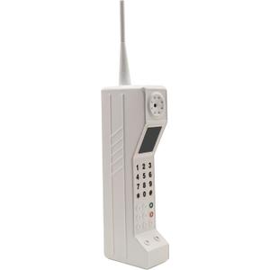 Fake Phone Prop Retro Phone, 90s Phone for Home (White)