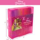 Disney Princess Gel Pens Set for Kids, 24 Pack with Glitter Gel Pens, Cute Pens for Girls Cinderella, Rapunzel, Ariel, and Tiana