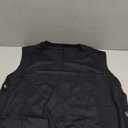 Womens Sweater Vest Summer Sleeveless Crewneck Ribbed Knit Side Button Loose Pullover Tank Tops 2025 Fall Outfits Black, Large