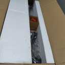 32" 4-Light Farmhouse Bathroom Vanity Light with Bubble Glass, Brown