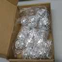 23 pcs Disco Ball Cupcake Toppers Happy Birthday Cake Topper 1970s Disco Ball Cake Picks Disco Theme Party Decorations for Birthday Party Favor