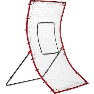 Franklin Sports Baseball Rebounders + Pitchback Nest - Pitch Return Trainer + Rebound Net with Attachable Pitching Target- All Angle Fielding Rebound Net for Grounders + Pop Flies